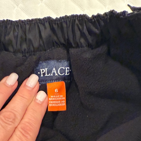 Childrens Place Black snowpants - Picture 3 of 4